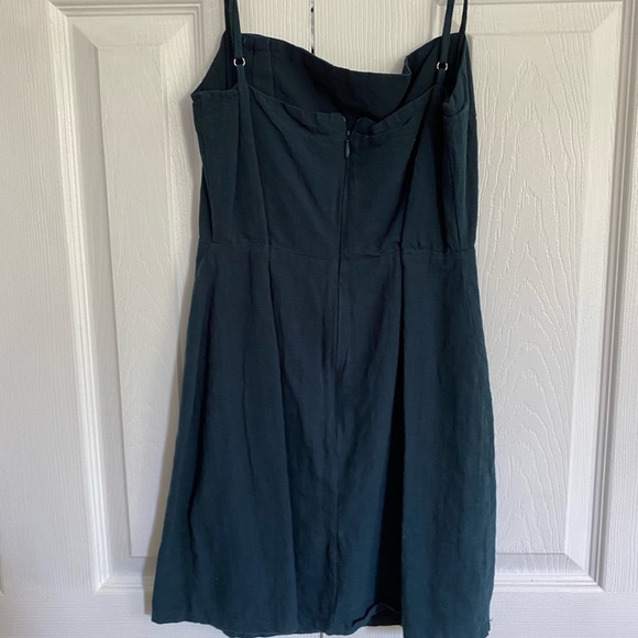 UO Riley Button-Down Linen Mini Dress - Picture 8 of 11